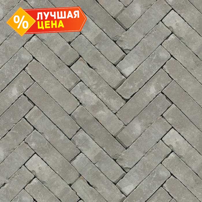 Клинкерная брусчатка Penter Triton tumbled, 200x50x65 мм