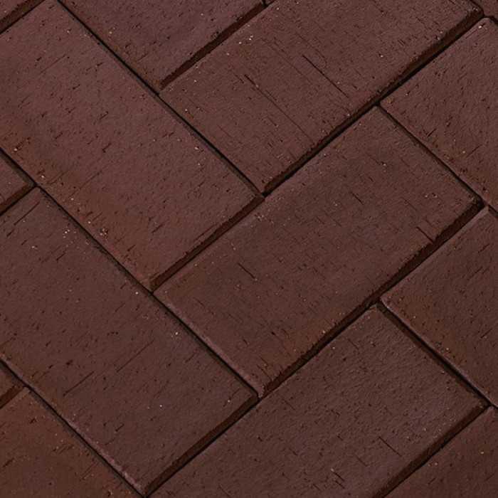 Клинкерная брусчатка ЛСР Мюнxен коричневый, 200x100x50 мм